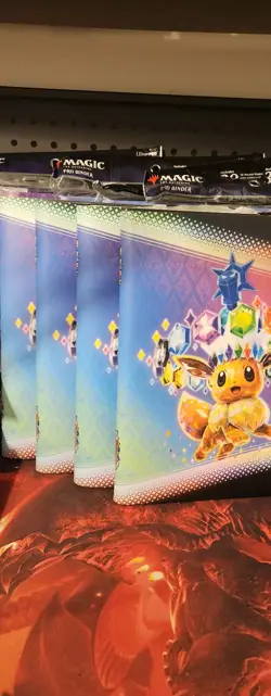 Prismatic Evolutions Pokemon TCG Card Binder - Binder Only Scarlet & Violet New! - Image 1