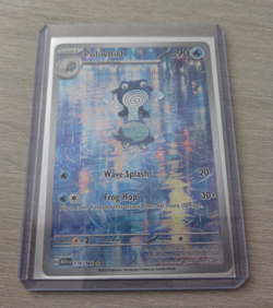 Poliwhirl 176/165 Pokemon TCG Illustration Rare Card Near Mint Condition - Image 1