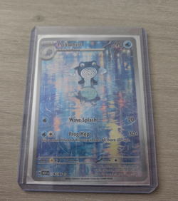 Poliwhirl 176/165 Pokemon TCG Illustration Rare Card Near Mint Condition - Image 3
