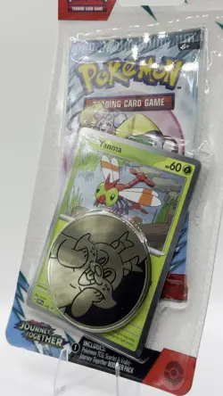 Pokemon TCG Journey Together Blister Pack Sealed with Yanma Promo Card - Image 2