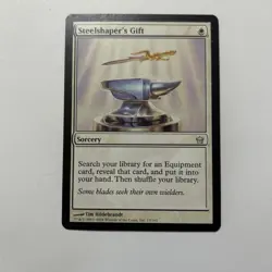 MTG Magic the Gathering Steelshaper's Gift (19/165) Fifth Dawn NM - Image 1