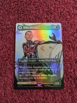 Miles Morales 0234 Foil Borderless Marvels Spider-Man - Image 1