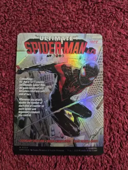 Miles Morales 0234 Foil Borderless Marvels Spider-Man - Image 2