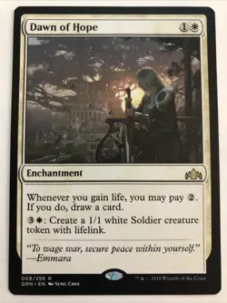 MTG Guilds of Ravnica Dawn of Hope 008/259 NM Rare - Image 1