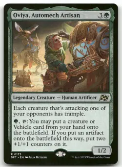 Oviya, Automech Artisan #173 MTG Aetherdrift NM X1 - Image 1