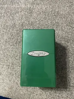 Ultra Pro Satin Tower Deck Box - Emerald Green - Image 1