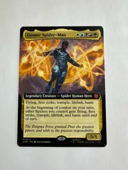 Cosmic Spider-Man (Extended Art) - Marvel's Spider-Man - Magic the Gathering NM - Image 1