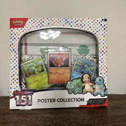 Pokemon TCG Scarlet Violet 151 Poster Collection Box Sealed! Brand NewUSA SELLER 820650853166 - Image 1