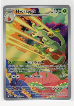 Hydrapple 188/182 Pokemon TCG S&V Destined Rivals Illustration Rare Holo NM - Image 1