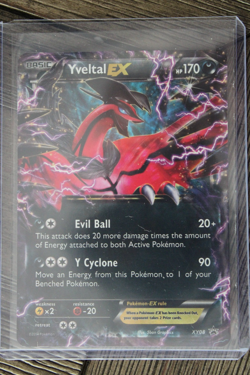 Pokemon TCG Yveltal EX XY08 XY Holo Black Star Promo - Image 1