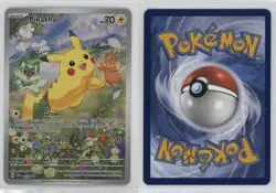 Pikachu (Paldea Adventure Chest) Holo Pokemon Scarlet & Violet Black Star Promo - Image 3