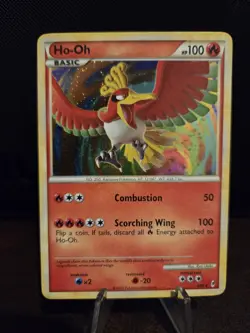 Pokemon TCG Ho-Oh 9/95 Holo Rare Call Of Legends 🌟🌟🌟 2011 - Image 1