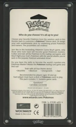 1999 Pokemon Base Set 1st Edition Shadowless Blister Booster Pack Charizard Art - Image 2