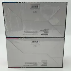 Pokemon SV10.5 Black Bolt White Flare Sealed LOT 2 Booster Bundle Display Case - Image 2