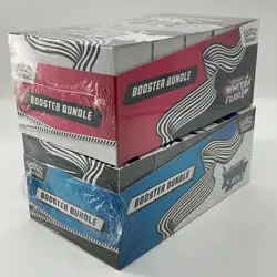 Pokemon SV10.5 Black Bolt White Flare Sealed LOT 2 Booster Bundle Display Case - Image 3