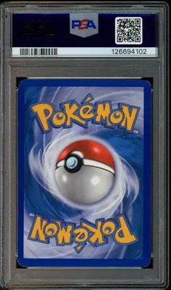 2005 Pokemon Gold Star Ex Deoxys Rayquaza Holo #107 PSA 5 EX SWIRL - Image 2