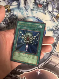 (5) Monster Reborn (Magic) LOB-118 Unlimited Edition Ultra Rare Yu-Gi-Oh MP - Image 4