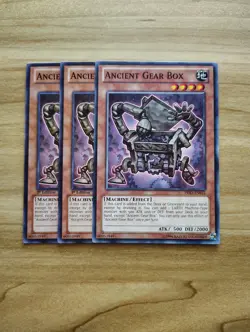 Yu-Gi-Oh! - Ancient Gear Box 3X - Complete Playset - Image 1