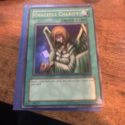 Graceful Charity SDP-040 Yugioh Starter Deck: Pegasus Super Rare NM LP - Image 1