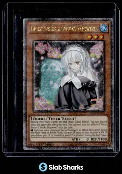 2019 YU-GI-OH! #RA03-EN020 1ST EDITION GHOST SISTER & SPOOKY DOGWOOD SECRET RARE - Image 1