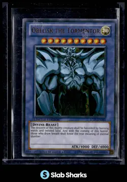 2010 YU-GI-OH! LEGENDARY COLLECTION #LC01-EN001 OBELISK THE TORMENTOR - Image 1