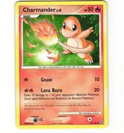 Pokemon Charmander 82/132 Non Holo Great Encounters LP Card - Image 1