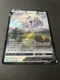 Arceus V SWSH204 SWSH: Sword & Shield Promo Cards Holo - Image 4