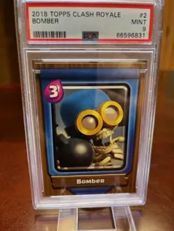 2018 Topps Clash Royale Card Bomber PSA 9 3rd graded ever - Image 1