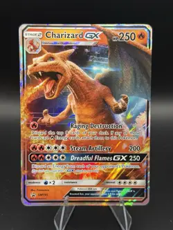 Pokemon TCG Charizard GX SM195 Detective Pikachu Promo Holo Card NM Condition - Image 1