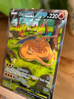 Pokemon Charizard V SWSH260 Sword & Shield Promo UPC Cards Holo Full Art - Image 5