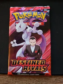 Pokemon Destined Rivals Booster Pack - 10 Cards / Pack - SEALED - Image 1