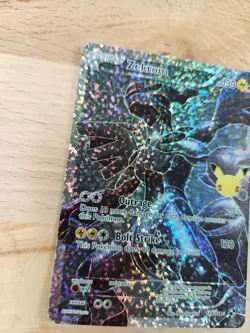 Pokemon Zekrom Celebrations Classic Collection Holo Card 114/114 Creased - Image 4
