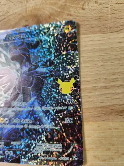 Pokemon Zekrom Celebrations Classic Collection Holo Card 114/114 Creased - Image 5