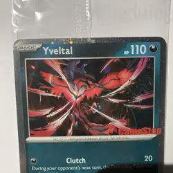 Pokemon Yveltal Mega Evolutions Stamped GameStop Promo Card 088/132 2025 - Image 2