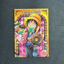 S0880 Luffy 139 Holo Japanese One Piece Ensky Collection Card Super Rare - Image 1