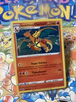 Special Delivery Charizard SWSH075 SWSH: Sword & Shield Promo Cards Holo SEALED - Image 2