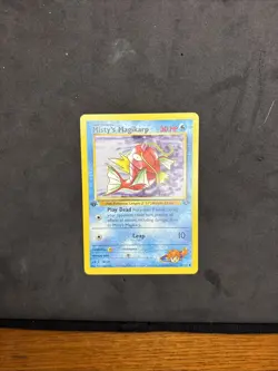 Pokemon Card 1st Edition Gym Challenge Misty's Magikarp 88/132 WOTC - Image 4