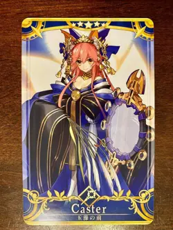 Fate Grand Order FGO Arcade Card Caster Tamamo no Mae Third Ascension Extra - Image 1