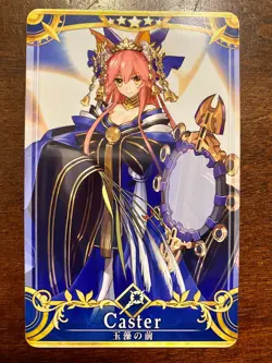 Fate Grand Order FGO Arcade Card Caster Tamamo no Mae Third Ascension Extra - Image 2