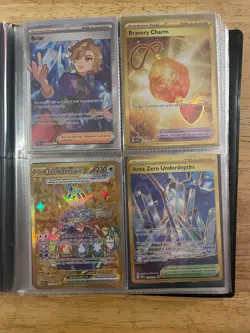 Pokemon Binder Collection Lot - SIR, Full Art, Promos, Trainers, Gold Cards. - Image 5