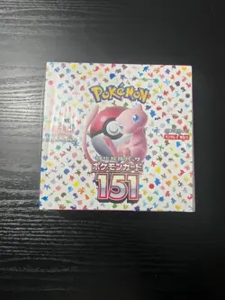 151 Booster Box Pokemon Cards Scarlet & Violet Sealed Japanese - Image 1