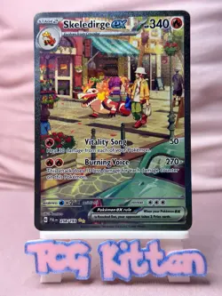 Skeledirge ex 258/193 Card 'C' Paldea Evolved Illustration Rare TCGKITTEN - Image 1