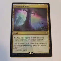 Magic the Gathering - Command Tower (Foil) - Commander Collection: Black - NM - Image 1