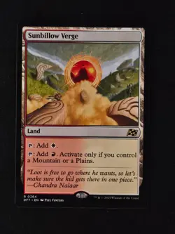 MTG: Aetherdrift - Sunbillow Verge - Image 1