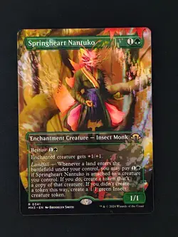 MTG: Modern Horizons 3 - Springheart Nantuko Borderless - Image 1