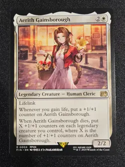 Mtg Final Fantasy: Aerith Gainsborough - NM - Image 1