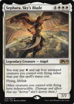 Sephara, Sky's Blade R Core Set 2020 # 36 NM Normal - Image 1