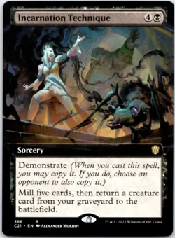 Incarnation Technique (Extended Art) - Commander 2021 - 368 NM - Image 1