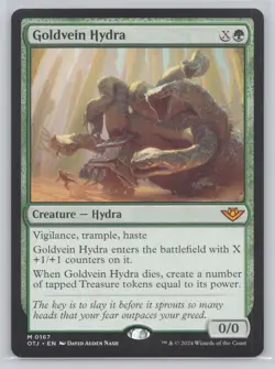 Goldvein Hydra Normal M Outlaws of Thunder Junction 167 NM - Image 1