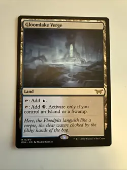 Gloomlake Verge Duskmourn: House of Horror Regular 0260 MTG - Image 1